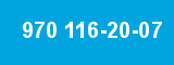 970 116-20-07 970 116-20-07